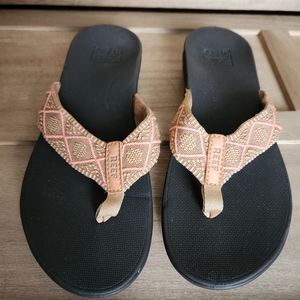 Reef Ortho Woven Flip Flops